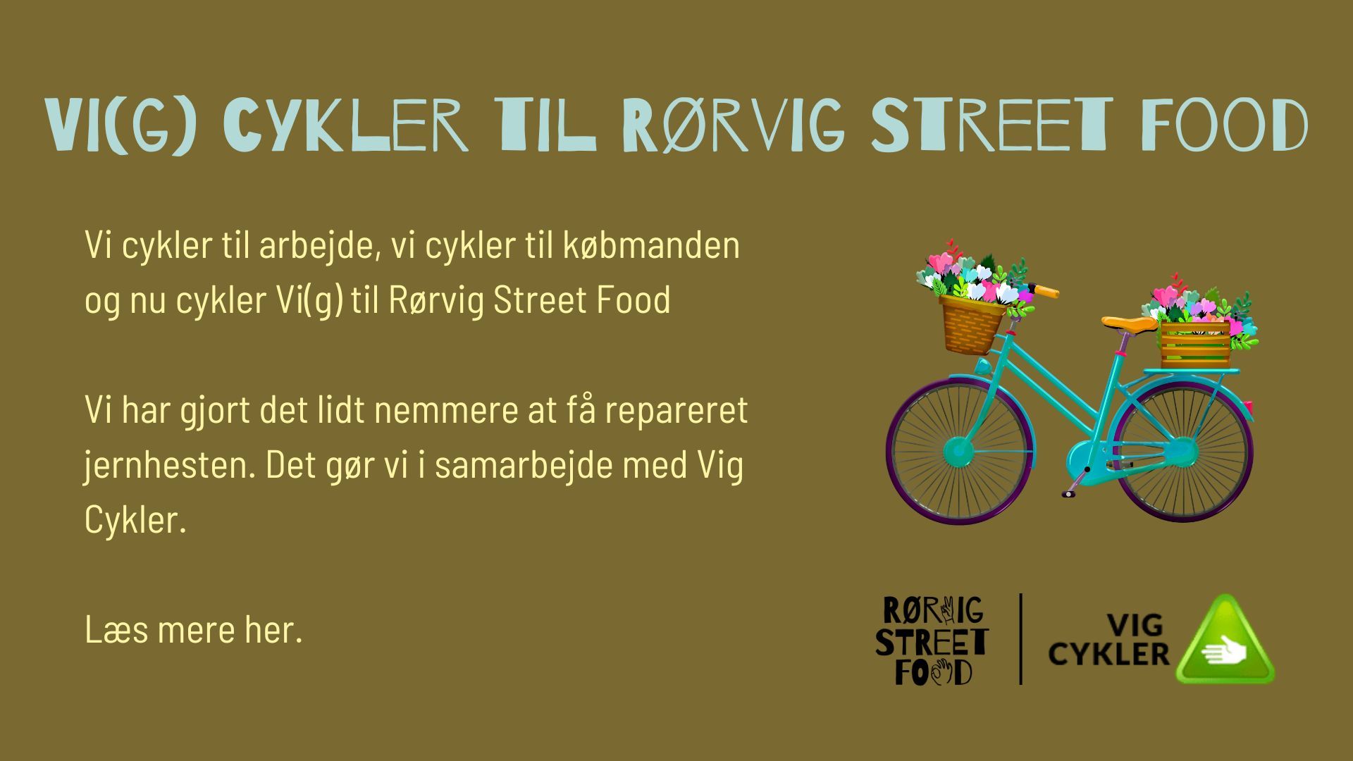 Vig Cykler til Rørvig Street Food